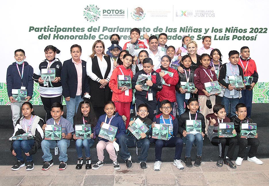 Reunión con integrantes del Parlamento de las Niñas y los Niños 2022 ...